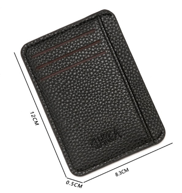 Minimal Card Holder - Ultra Slim Everyday Wallet
